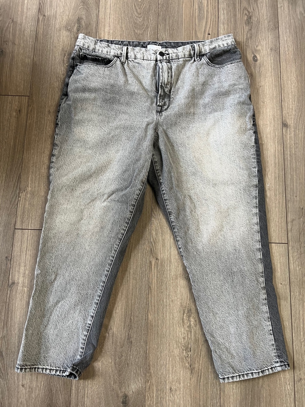 Good American Gray Denim Jeans size 16